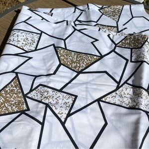 Vintage Fabric 3 Yards Mosaic Geometric